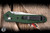 Preowned-Benchmade Osborne 940 AXIS Lock Folding Knife Green 3.4" Satin Reverse Tanto 940