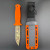 Demko Knives Armiger 4 Fixed Blade Knife Orange 4.2" 3V Clip Point Camouflage 