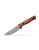 Benchmade Slipridge Fixed Blade Knife Dark Brown Stabilized Wood 3.7" Magnacut Drop Point Satin 15650