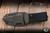 Benchmade Slipridge Fixed Blade Knife Dark Brown Stabilized Wood 3.7" Magnacut Drop Point Satin 15650