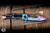 Heretic Knives "Wraith" V4 Manual Folding Knife Cotton Candy Cel Shade Aluminum 4" MagnaCut Drop Point  H001-CS-CC