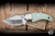 Preowned-Mechforce/Guillot Kestral Fixed Blade Knife Jade G10 2.75" M390