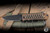 Medford Knives TFF Tactical Fighting Folding Knife Bronze Black "Predator" Inlay 4" S35VN Tanto DLC
