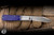 Jack Wolf Knives Gateway Barlow Folding Knife Purple G10 Sawcut 2.98" 14C28N Satin