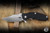 Rick Hinderer Knives Jurassic Folder Knife Triway Black/Stonewash G10 3.38″ MagnaCut Frontier Clip Point Stonewash