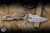 Rick Hinderer Knives Jurassic Folder Knife Triway Black/Bronze Stonewash G10 3.38″ MagnaCut Frontier Clip Point 