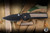 Chaves Knives Scapegoat Street Suit Magnetic Folding Knife PVD Titanium/Bronze Magnetic Inlay 3.5" M390 Spearpoint PVD