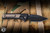 Chaves Knives Scapegoat Street Suit Magnetic Folding Knife PVD Titanium/Bronze Magnetic Inlay 3.5" M390 Spearpoint PVD