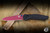 Benchmade Osborne International Folding Knife Black Aluminum 3.4" S30V Clip Point Cranberry Frost Cerakote