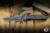 ProTech x Peace Neighbor Custom Avalon Folding Knife Knurled Green Aluminum 4.25" Damascus Drop Point Nichols Boomerang