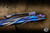 Nottingham Tactical Tibutton Exotic Pen Full Spiral Flute Dark Titanium Full Build 5" Parker Single Lock RHSL