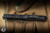 Microtech Cypher II OTF Automatic Knife Hefted DLC Titanium/Flamed Accents 3.5" M390 Dagger DLC Diamondwash 1242-1DLCDWFL