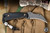 RMJ Tactical "Gym Rat" Fixed Blade Knife Black G10 2.4" Nitro-V Tungsten Cerakote