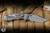 Rick Hinderer Knives XM-18 3" Bowie 20CV Working Finish Red G10G10/Working Finish Titanium 3" 20CV Bowie Working Finish