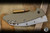 Preowned- Rick Hinderer Knives XM-24 4.0" S45VN Harpoon Spanto, Titanium Textured Stonewash