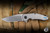 Pre-Owned Zero Tolerance 0220 Jens Anso Flipper Knife Titanium 3.5" S35VN Clip Point Stonewash