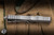 Microtech Dirac OTF Automatic Knife Natural Clear Aluminum 3" M390 Dagger Apocalyptic Stonewash 225-11APNC