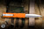 Microtech Dirac Delta OTF Automatic Knife Orange Tangerine Aluminum 3.75" M390 Dagger Apocalyptic 227-10APRD
