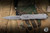 Microtech Dirac Delta OTF Automatic Knife Natural Clear Aluminum 3.75" M390 Dagger Apocalyptic 227-12APNC