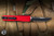 Microtech Ultratech Gen IV OTF Automatic Knife Red Aluminum 3.5" M390 Drop Point Black Part Serrated 11214-2RD