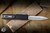 Microtech Ultratech Gen IV OTF Automatic Knife Black Aluminum 3.5" M390 Dagger Stonewash Serrated 11224-12