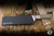 Microtech Chef Kitchen Cutlery Knife OD Green G10 Titanium Bolster 8" M390 Stonewash 3000B-10OD