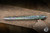 Herman Custom Knives Epika Pen Grade 5 Titanium 4.88" Blue Fine Pressurized Refill 0806