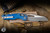 Microtech Marfione Select "MSI" Ram-LOK Folding Knife Antique Blue Titanium Blue Accents 3.75" M390MK Sheepsfoot Apocalyptic 210-10APMS2