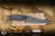 Half Face Blades Osoraku Fixed Blade Knife Textured Black Canvas Micarta 4" S45vn American Steel Drop Point Black MultiCam Cerakote EK-3235