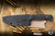 Half Face Blades Extremis MK1 Fixed Blade Knife Textured Black G10 3.5" S45vn American Steel Spearpoint FDE Cerakote EK-3229