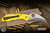 Spyderco Tasman Salt 2 Folding Knife Yellow FRN 2.9" H-2 Hawksbill SpyderEdge Satin C106SYL2