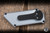 Chaves Knives CHUB Slipper Sliding Utility Knife Grey Aluminum 1.4" Stainless Steel Razor Black PVD