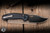 Kunwu Knives Django XL Crossbar Folding Knife Black Carbon Fiber 3.7" Elmax Clip Point Black X707XL-F