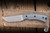 Three Rivers Manufacturing TRM TAGALONG Fixed Blade Knife Slate Gray G10 2.4" MagnaCut Drop Point Stonewash