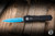 Microtech Ultratech Gen IV OTF Knife Jedi Knight Aluminum 3.5" M390 Dagger Blue 11224-1JK