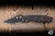 Pre-Owned Spyderco PM2 Folding Knife Red Shred Carbon Fiber 3.42" S45VN Spearpoint Black DLC