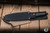 Pre-Owned Gerber Mark II Fixed Blade Knife Black Aluminum 6.75" M1129S Dagger Stonewash Serrated 