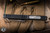 Microtech Ultratech EX-ZBP Interceptor Automatic OTF Knife Black Aluminum 3.5" M390MK Clip Point Stonewash 1117EX-10S