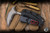 Microtech Marfione Select Bee Push Dagger Apocalyptic Titanium, Bronze 2.5" M390MK Wharncliffe Serrated 218-12APMS1