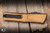 Preowned-Microtech Combat Troodon Gen III OTF Automatic Knife Tan 4" Drop Point Black 1143-1TA