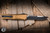 Preowned-Microtech Combat Troodon Gen III OTF Automatic Knife Tan 4" Drop Point Black 1143-1TA