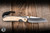 Left Hand Chris Reeve Knives Small Sebenza 31 Titanium/Box Elder Inlay 3" MagnaCut Insingo Stonewash S31-1127