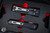 Prototype-Microtech Luminary OTF SureFire Stiletto Pro II Flashlight Black Aluminum Tritium Button 3.5" Dagger Stonewash