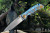 Spartan Blades SHF Harsey Folder Knife Sea Raven Titanium 4" MagnaCut Spear Point Stonewash