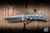 Spartan Blades SHF Harsey Folder Knife Sea Raven Titanium 4" MagnaCut Spearpoint Stonewash