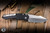 Preowned-Heretic Knives Mini Pariah Automatic Black 3.3" MagnaCut Stonewash Tanto H055-2A