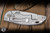 Hinderer Knives XM-18 Non Flipper Knife Triway Blue G10 3.5" MagnaCut Spanto Stonewash