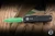 Microtech UTX-85 Gen IV Jedi Master OTF Aluminum 3" M390 Green Dagger 12324-1JM