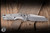 Microtech Marfione Select MSI Mini Ram-LOK Folding Knife Slab Titanium, Purple Ti Accents 3.25" M390 Wharncliffe Stonewash 210M-10MS4
