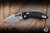 Microtech M-Stitch Ram-LOK Folding Knife Black Aluminum 3.25" M390 Stonewash 169MRL-10